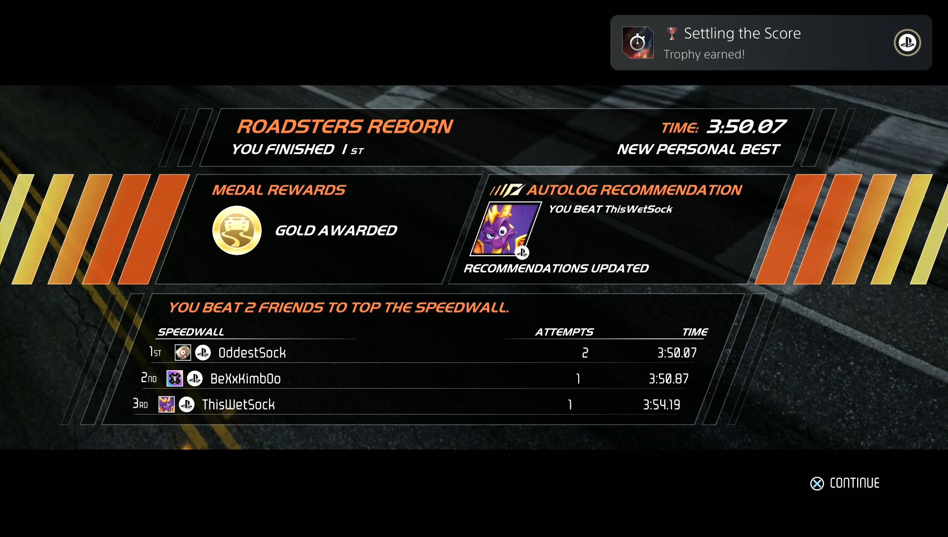 Settling the Score