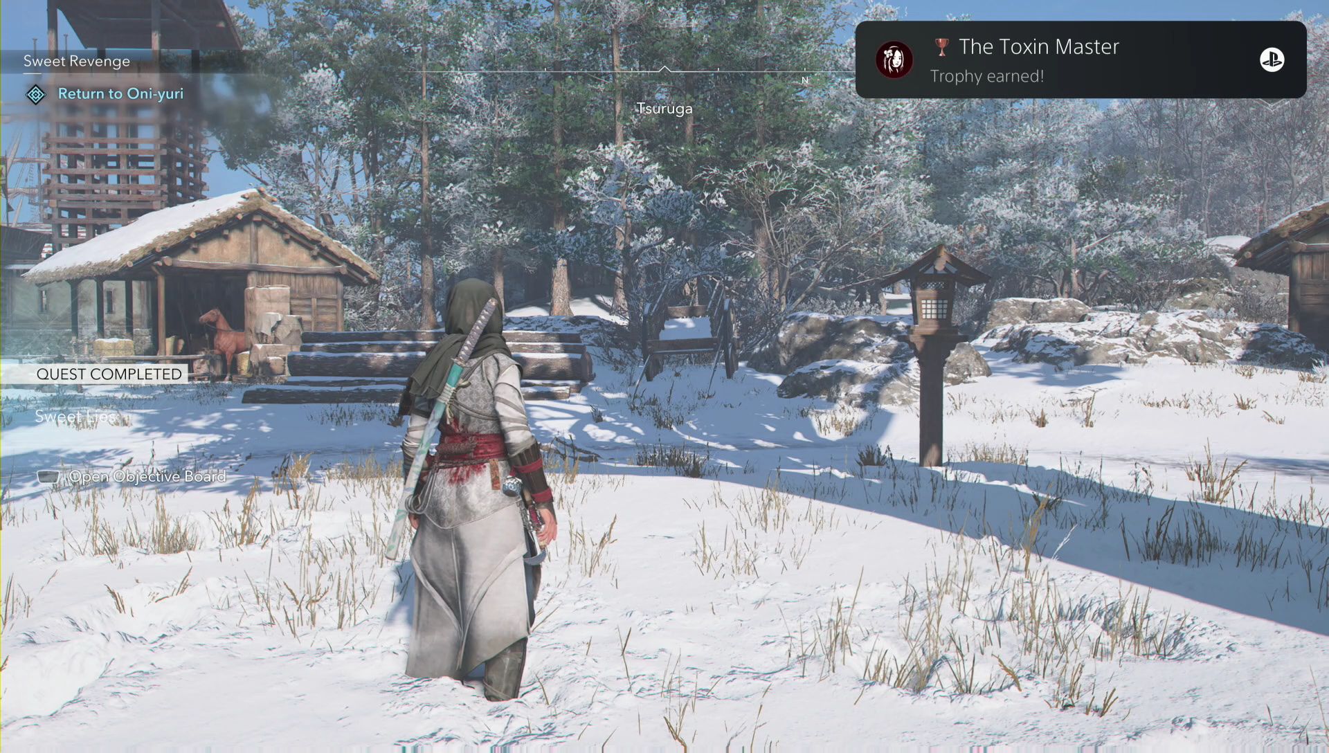 SCM's Bounty of SCM claimed the bounty for The Toxin Master in Assassin’s Creed Shadows